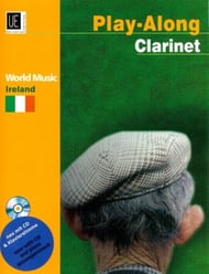 PLAY ALONG CLARINET WORLD MUSIC IRELAND BK/CD cover